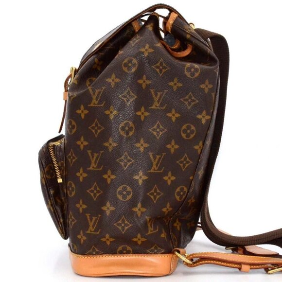?EXTRA LARGE? Authentic Louis Vuitton Monogram Montsouris GM Backpack Bag LV main image 6